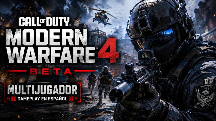 🔥 Modern Warfare 4 BETA Multijugador | Gameplay en Español PS5
