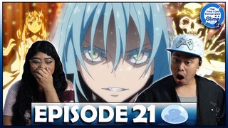 SHUNA IS MVP! RIMURU IS ANGRY! That Time I Got Reincarnated As A Slime Season 2 Episode 21 Reaction