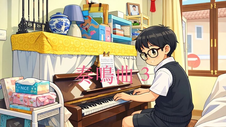 沃爾夫岡・阿瑪迪烏斯・莫札特的 A 小調第八號鋼琴奏鳴曲 (K.310) (3)
