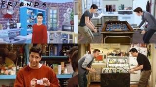 Friends: Ross - Joey - Chandler Inspired (NO CC) - TS4 [SPEED SIMS]