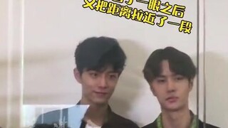 Tiêu Chiến và Vương Nhất Bác, thế là đã ra đời bức ảnh chụp chung mà ai cũng ngỡ là do chỉnh sửa.