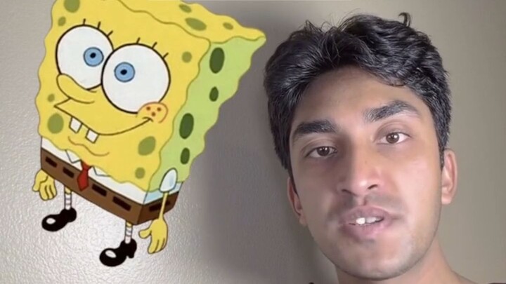 Is SpongeBob’s little kid round or square?