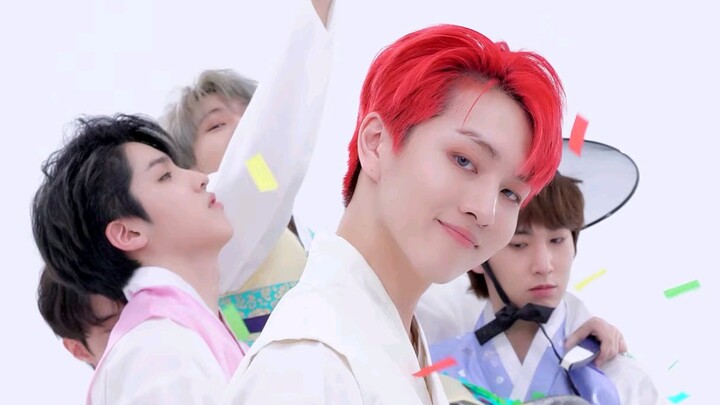 PENTAGON 'Sha la la' Versi GAP CRUSH, Busana Formal Seksi, Pakaian Panggung Ganteng, Hanbok Imut