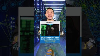 Hacker pulihkan data PDN GRATIS? Kasihan sama pemerintah? #shorts