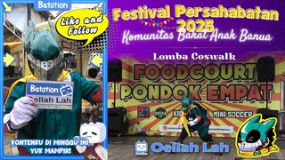 Deku di Lomba Coswalk Festival Persahabatan