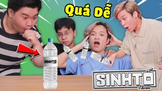 SINH TỐ THỬ THÁCH THAM GIA ĐẠI CHIẾN LẬT CHAI NƯỚC
