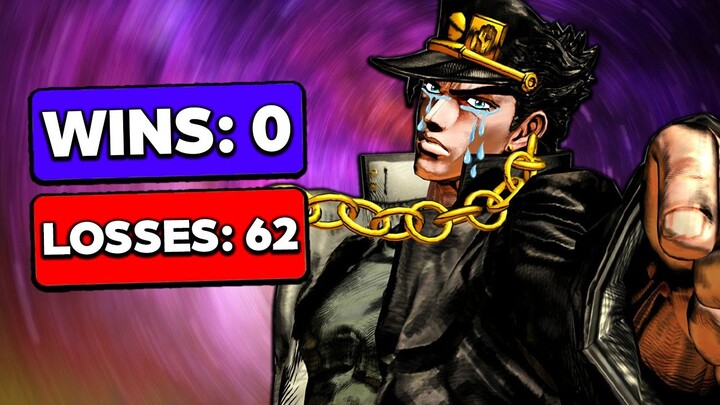 I Found the WORST JoJo's All Star Battle Player of ALL TIME...
