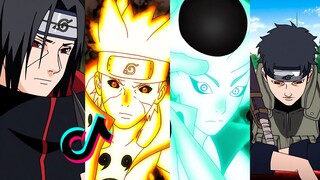 Naruto Shippuden TikTok Compilation / NARUTO SHIPPUDEN COOL EDITS AMV BADASS MOMENTS #10