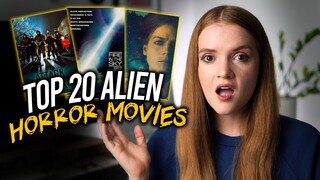 TOP 20 ALIEN HORROR MOVIES | Spookyastronauts