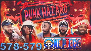 WELCOME TO PUNK HAZARD! One Piece Episode 578/579 Reaction