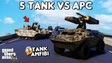 5 TANK VS APC - GTA 5 ROLEPLAY