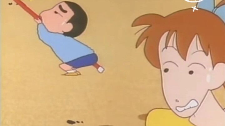 Crayon Shin-chan: Let's all walk on stilts together