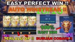 EASY PERFECT WIN !! PUSH RANK JADI GAMPANG BANGET !! PAKE AJA COMBO MAGIC CHESS TERKUAT 2021 INI !!
