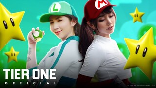 SUPER MARIO SISTERS! ALODIA X ASHLEY PLAYS | Top Tier Plays