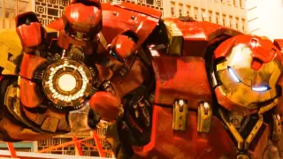 Iron Man is so rich, and the Hulk Solo, the phrase "this building is mine" is so cool!