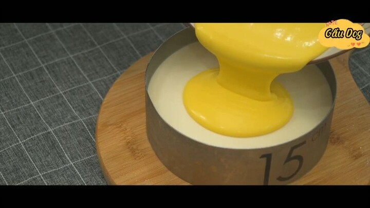 Bánh kem phô mai mật ong 3 #amthuc