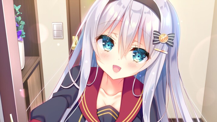 [Game Sharing] (Android & PC) Sweet life with your girlfriend ~ Do you like the devoted silver-haire