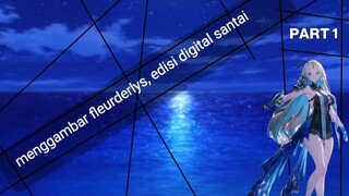 menggambar fleurderlys, edisi digital santai - PART 1