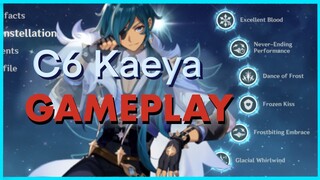 C6 Kaeya Main DPS Showcase (vs. World Bosses & More) | Genshin Impact