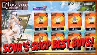 [Echocalypse] Sova's Shop Best Buys!