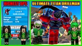 WOW! Aku Berhasil Dapatkan Ultimate Upgrade Titan Drillman Bisa Menelan Skibidi Toilet