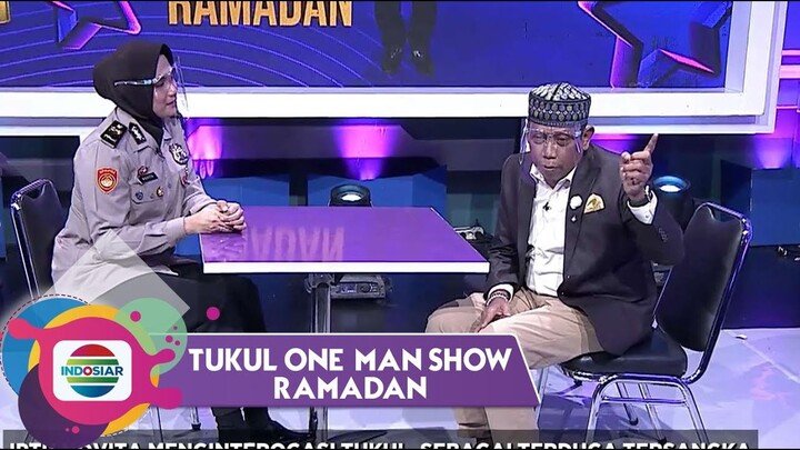 Satu Studio Ketawa Liat Mas Tukul Diinterogasi Iptu Novita | One Man Show Ramadan