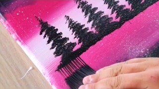 KING ART    PINES    N 21   PAINTING TECHNIQUE