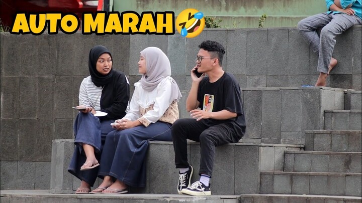 AUTO KENA MARAH‼️Selingkuh Di Samping Cewe 🤭🤣