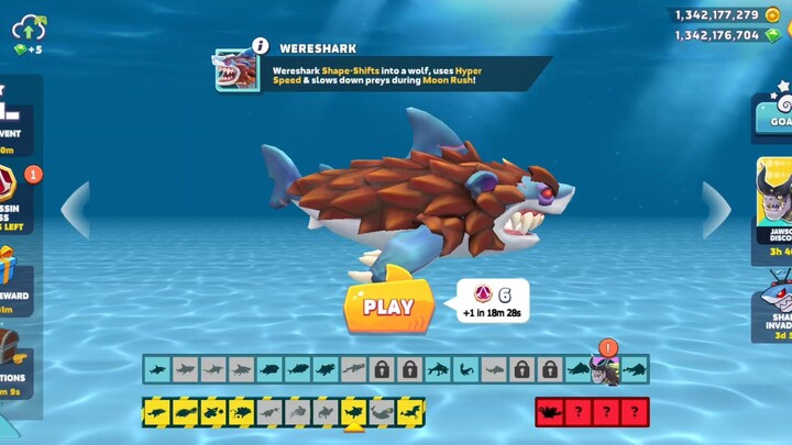 Old Opulence nostalgia Hungry Shark