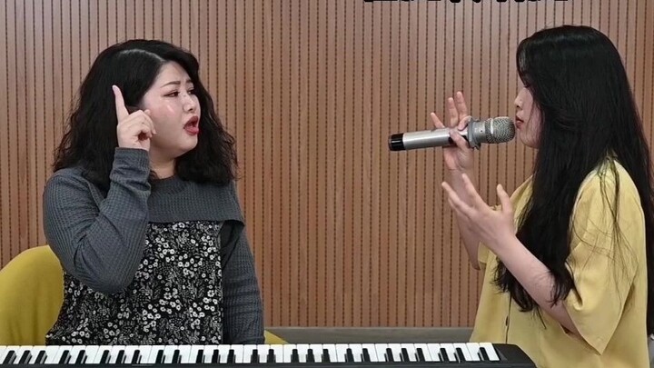 The artist and singer practice strong mixed vocals, and the adjusted voice is amazing!