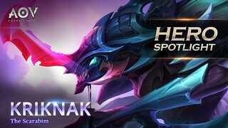 Kriknak - Hero Spotlight Garena AOV (Arena Of Valor)