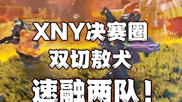 Con chó săn hai nhát chém đáng sợ nhất trên đấu trường đã xuất hiện! XNY tiêu diệt cả hai đội chỉ tr
