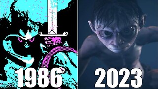 Evolution of The Lord of the Rings Games [1986-2023]