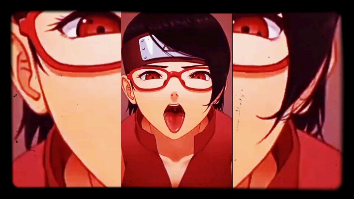 JEDAG JEDUG ANIME SARADA UCIHA MERESAHKAN😍😍😍