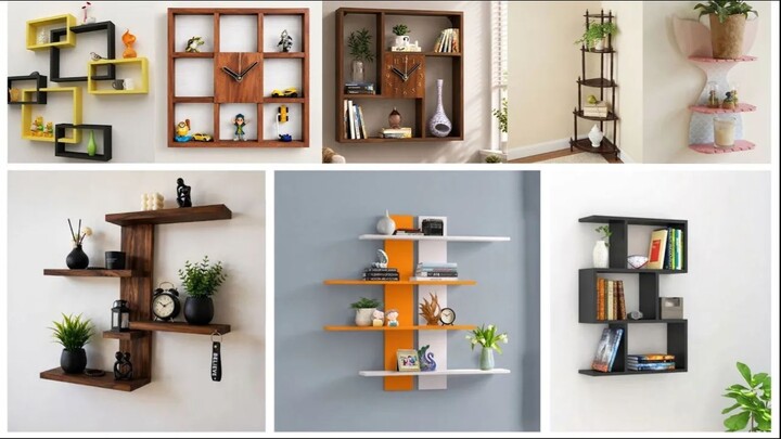 আধুনিক ওয়াল শেলফ ডিজাইন ২০২৬ Modern Wall Shelf Designs现代木质壁挂置物架 | 创意墙面收纳设计 #design #wallshelf #house