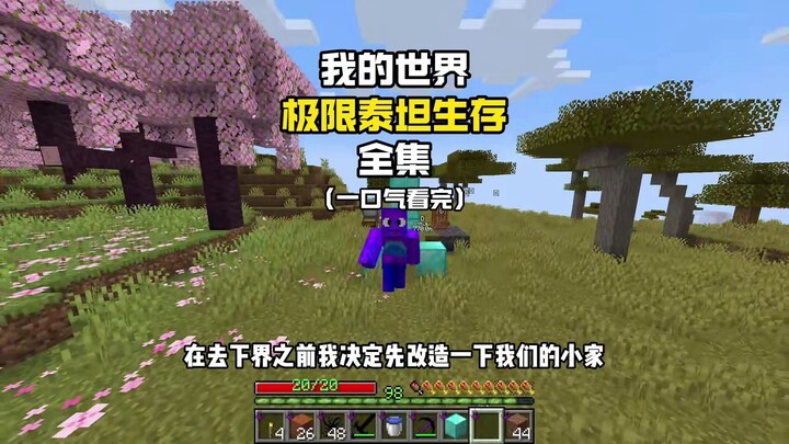 我的世界：极限泰坦生存 大合集 一口气看完！