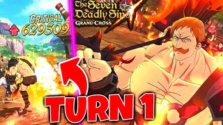 FOREVER AT THE TOP!! COMEBACK OF THE ONE CRIT TEAM!! | Seven Deadly Sins: Grand Cross