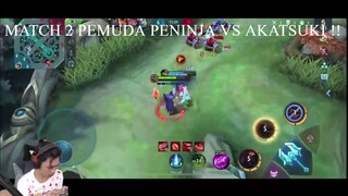 MATCH 2 PEMUDA PENINJA VS AKATSUKI !! GAK DI RANK GAK DI SCRIM NGETROLL SEMUAA COK !!! WKWKWK | Wann