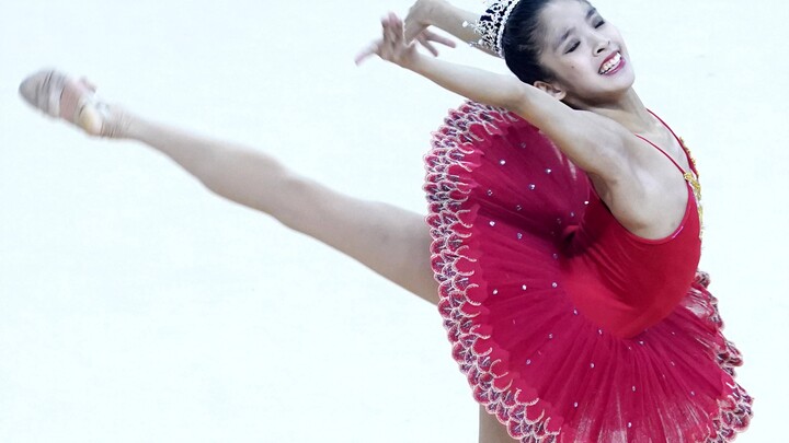 Other people's 14 years old! 😂, the cute little ballerina of the Zhejiang team's youth group—❀Zhang 