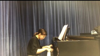 How hard are piano students practicing before class