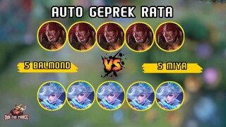 5 Balmond Vs 5 Miya | Auto REPREK RATA