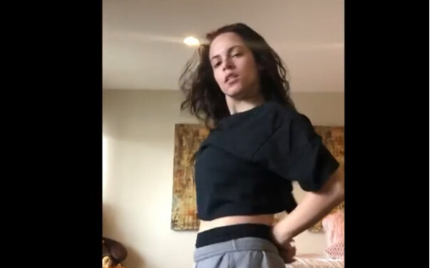 Jojo goddess took online classes at home and learned cameron's choreography