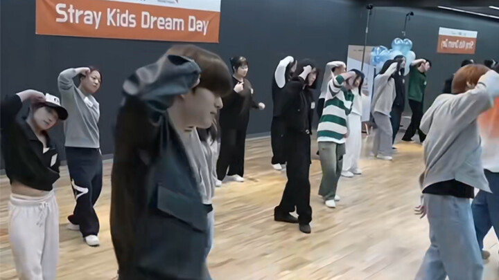 A day of dance practice with Stray Kids