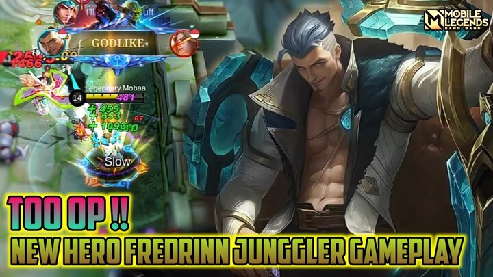 Fredrinn Mobile Legends , Next New Hero Fredrinn Gameplay - Mobile Legends Bang Bang