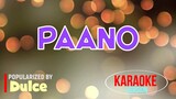 Paano - Dulce | Karaoke Version |🎼📀▶️