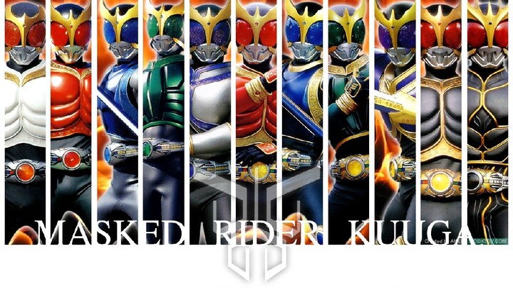 KAMEN RIDER KUUGA - Henshin & All Form