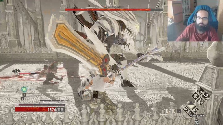 Argent Wolf Berserker - Code Vein