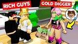 pretending to be a gold digger in roblox