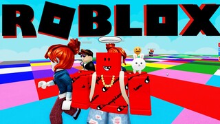 วิ่งแข่งเหยียบสีสุ่มกัน !!! !!! Roblox