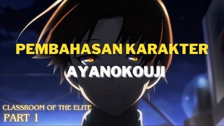 MENGENAL KARAKTER AYANOKOUJI?? | Pembahasan Karakter Classroom Of The Elite Part 1